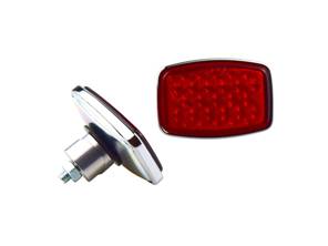 Reflector trasero de cristal con kit de montaje. Porsche 356 Pre-A / 356A - 64473150100 - 64473150100NLA