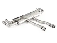 Sports exhaust rear silencer Porsche 958.1 Cayenne turbo and turbo S