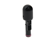 Cabezal de boquilla lavafaros negro mate. Porsche 991.1 / 981 Boxster / 981C Caimán - 99162826501, 99162826500