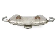 Exhaust muffler / silencer. Porsche 986 Boxster 97-99 - 99611112107, 99611112106, 99611114105, 99611114111, 99611114202, 99611114211, 99611115101, 99611115202, 9961111210