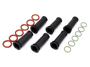 Spark plug tubes & gaskets. Set of 6 PORSCHE BOXSTER 986 / PORSCHE 996 3.4L - 99970734341, 99970721540