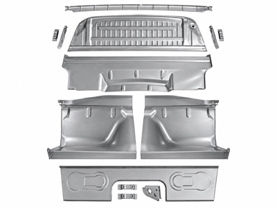 KIT SEZIONE SEDILE POSTERIORE PORSCHE 1969-71 901 CAMBIO - 91150195100, 90150177000, 90150177100, 1680250310, 91151203560, 90150308140, 91150195150, 90150208100, 91150100020