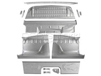 REAR SEAT SECTION KIT PORSCHE 1969-71 901 GEARBOX - 91150195100, 90150177000, 90150177100, 1680250310, 91151203560, 90150308140, 91150195150, 90150208100, 91150100020