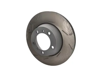 Disco de freno trasero, monobloque ranurado, 330 x 28 mm. Porsche 970 Panamera / 971 Panamera (N.º de pieza OE 298615601P / 298615602P) - 97035240300, 97035240400, 298615601A, 298615602A, 971615601P, 971615602P - PRL39723, PRR39724