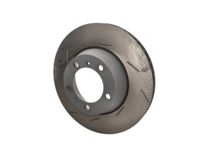 Disco de freno trasero, monobloque ranurado, 330 x 28 mm. Porsche 970 Panamera / 971 Panamera (N.º de pieza OE 298615601P / 298615602P) - 97035240300, 97035240400, 298615601A, 298615602A, 971615601P, 971615602P - PRL39723, PRR39724