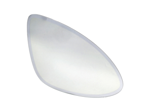 Door mirror glass (Convex), Dimmable, Right for LHD. Porsche 958.1 Cayenne 2011-14 - 95873152210, 95873152212 - ZJ-7149-R