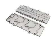 Coperchio motore albero a camme - Lega inferiore in argento Porsche 911 1968-89 - 93010511600, 93010511605, 93010511601, 93010511602, 93010511603, 93010511604