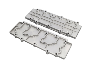 Camshaft Engine Cover - Lower Alloy in Silver Porsche 911 1968-89 - 93010511600, 93010511605, 93010511601, 93010511602, 93010511603, 93010511604