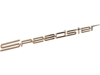 'Speedster'-badge aan de zijkant. Porsche 356 A Speedster - 64455932140 - 1681600200