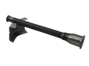 E-Brake kabelbuis & beugel. Porsche 356B / 356C - 64450104105, PP115J, P115