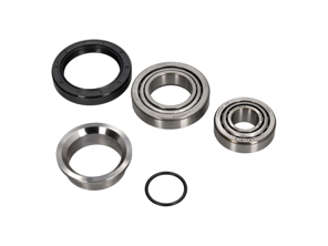 Wheel bearing and spacer kit for one front hub. Porsche 911 / 912E / 914-6 - 99970108450, 90134162300, 477405641, 9990599800, 99905906500