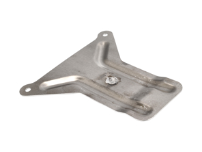 Steun/beugel voor airconditioningleiding - voorzijde. Porsche 718 (982) Cayman GT4 / 991 GT3 / RS