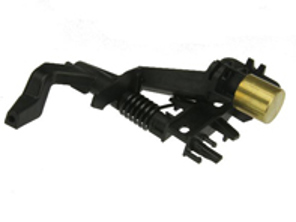 Door lock pivot lever. Porsche 987 Boxster / 987 Cayman / 997 - 99755538101, 99755538102, 99755538103, 99755538201, 99755538202, 99755538203 - URO-015138, URO-015139