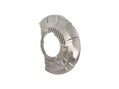 Piastra copertura disco freno ANTERIORE. Porsche 958 Cayenne - 95835180150, 95835180250 - 95835180150, 95835180250