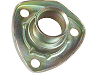 Plaque de montage du stabilisateur / barre de torsion. Porsche 911 1965-73 / 930 75-77 / 914 - 90134375401, 1640550100