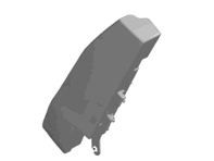 Zij-airbageenheid. Porsche 992.1 Carrera / Turbo COUPE - 992880241J, 992880241, 992880242, 992880242J