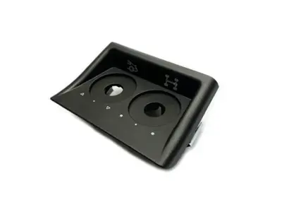 Centre console switch cover. double switch type Porsche 964 - 96455227104DB, 96455227104