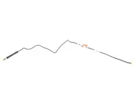 Power steering pressure line. Porsche 993 RHD cars - 99334746001