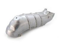 Bouclier thermique de silencieux d'échappement. Porsche 993 Turbo - 99311121152, 99311121252, 99311121253, 99311121153