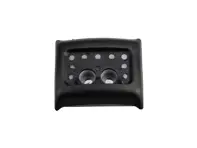 Protection de pare-chocs avant, noir satiné. Porsche 964 spécifications américaines. - 9645051570001C