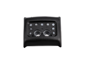 Front bumper guard, Satin black. Porsche 964 US spec. - 9645051570001C