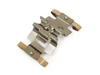 Brake caliper retainer spring, REAR. Porsche 9YA Cayenne 2018>> - 9Y0698269A, 971698995