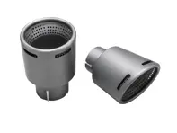 Titanium Tailpipes - Set of 2. Porsche 718 Boxster / Cayman GTS 4.0L (Incl. Spyder/GT4)  / 991-2 Carrera - 9P1251187K, 9P1251187L, 9P1251188K, 9P1251188L, 982251187AH, 982251187AC, 982251187AJ, 982251188C, 982251188A, 982251188D, 982251187C, 9GT251187B, 9GT251188B, 99104420024, 99104420025