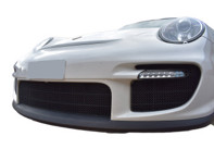 Parachoques Delantero Conjunto Parrilla Acero Inoxidable ZunSport. Porsche 997 GT2