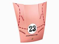 911 帽子壁画 - 粉红猪