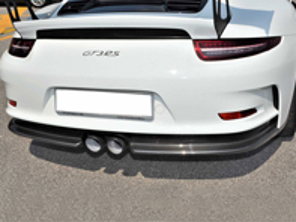 Unterer Diffusor für hintere Stoßstange, Kohlefaser. Porsche 991 GT3 RS - 991505811901E0, 99163149580, 99163149680 - SF/C991-505-811-90-1E0/GT3RS, SF/C991-631-495-80/GT3RS, SF/C991-631-496-80/GT3RS