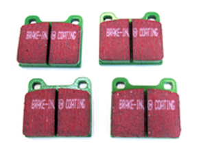 EBC GREEN Brake Pads  Rear. Porsche 986 Boxster 2.5L/2.7L - 98635293910, 98635293911, 98635193913, 98635193915 - DP21208