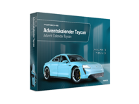 1.24 比例保时捷 Taycan 模型，降临节日历