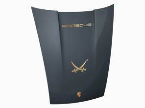 911 Bonnet Wall Art - Porsche Sansibar