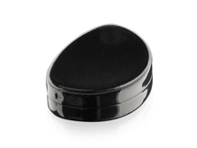 Zwarte knop voor het regelen van verwarming/ventilatie. Porsche 914/911 - 90157191700