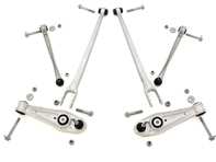 Control arm 'Coffin Arm' and control arms Kit REAR Porsche 986 1997 - 2004 - 99634105316, 99634105317, 98633104307, 986.331.043.07, 98633104304, 98633104305, 98633104306, 98633104308, 98633104307, 99733104505, 99631124508, 99633124510, 99633104505, 99633104507, 99634105319 - JTC1170, JTC1186
