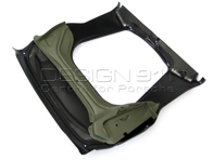 完整的前地板/悬架支架和油箱/电池支架。保时捷 911 1964-69 - 90150104920, 91150195500GRV