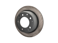 Brake disc rotor, Rear. Non vented. Porsche 911/912 upto 1968 - 90135240110zim, 90135240110, 105805C