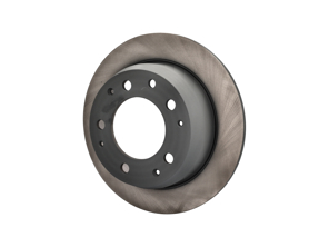 Brake disc rotor, Rear. Non vented. Porsche 911/912 upto 1968 - 90135240110zim, 90135240110, 105805C