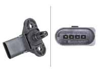 Boost pressure sensor. Porsche 958 Cayenne Hybrid / 970 Panamera Hybrid - 95860618010, 6PP009400501