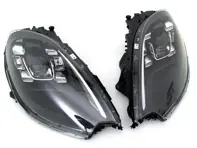 LED-Scheinwerfer in Schwarz – RHD (Rechtslenker). Porsche Macan - 95B04490091