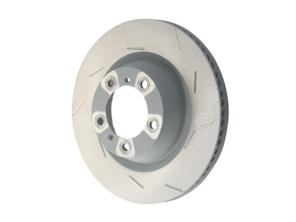 Brake disc rotor Rear, slotted monoblock, 350x28mm. Porsche 970 Panamera Turbo S >>2013 - 97035240520, 97035240620 - PRPRL397, PRR39710