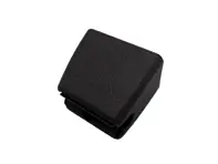 Sun Visor Support Clip, Satin Black. Porsche 928 / 911 / 964 / 993 - 9117313310070B, 91173133100