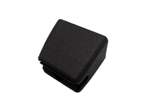 Sun Visor Support Clip, Satin Black. Porsche 928 / 911 / 964 / 993 - 9117313310070B, 91173133100