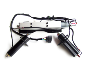 Aandrijfmechanisme achterspoiler. Porsche 997.2 TurboCOUPE - 99751211102, 99751211104