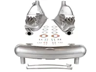Ensemble d'échappement de course avec échangeur de chaleur 'Big Bore'. Porsche 911 1963-83 - 1620801910