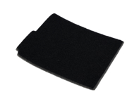 Inserto de alfombra para caja de cassette - 82x108 - para Porsche 924 / 944-1 / 928 - 92855573503