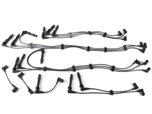 Juego de cables de alta tensión de encendido. Porsche 993 3.6L Carrera - 99360206023, 99360206021, 99360206024, 99360206025, 99360206029, 99360206028, 99360201200, 99360201400, 99360206001, 99360206002, 99360206003, 99360206004, 99360206005, 99360206006, 99360206011, 99360206012, 99360206013, 99360206014 - ZEF601, ZEF601