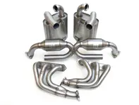 Colectores de escape deportivos y paquete de catalizador (+27 a 30 CV) Porsche 997.1 C2 / C4 / C4S