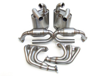 Sports Exhaust Headers & Cats Package (+27 to 30 bhp) Porsche 997.1 C2 / C4 / C4S