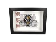 Corte transversal del modelo 901 de Porsche Art - Caja enmarcada escala 1:4